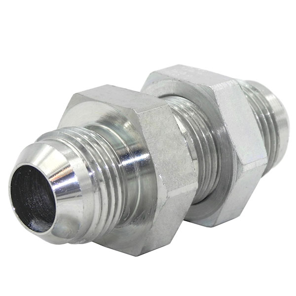 Різьбове з'єднання JIC 3/4''-L з контр-гайкою